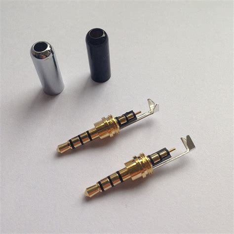 Timibis Pole Mm Male Repair Headphone Jack Plug Metal Audio