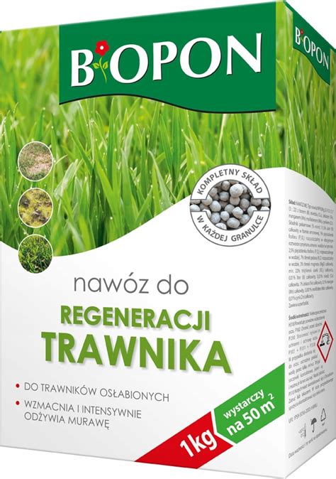 Naw Z Do Regeneracji Trawnika Biopon Kg Eurobhp Traw Trawnik W