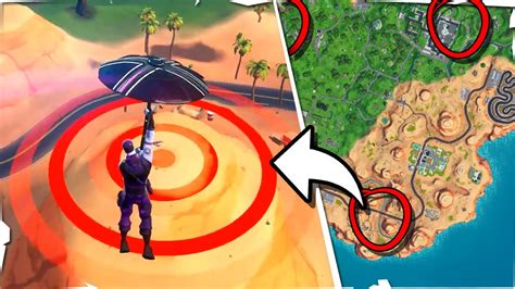 Aterriza En Objetivos Diferentes Fortnite Youtube