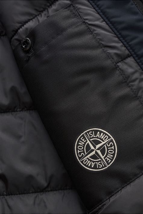 Stone Island Jacket Micro Twill With Primaloft Insulation Technology