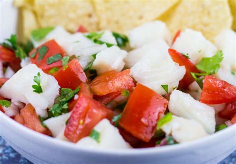 Halibut Ceviche A Cup Of Frosting