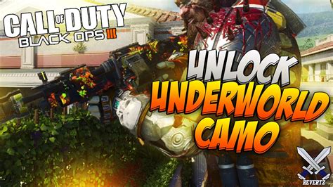 Black Ops 3 Unlock Tools Of The Trade Special Contract Super Fast Underworld Camo Showcase