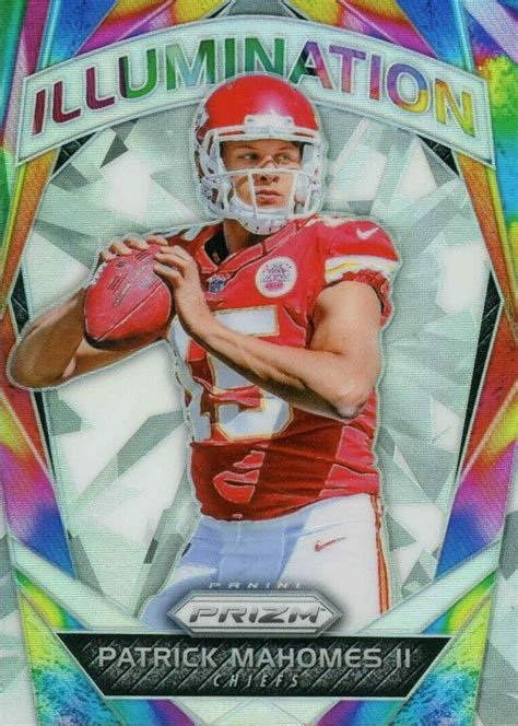 Patrick Mahomes II 2017 Prizm 3 Illumination Price Guide Sports Card