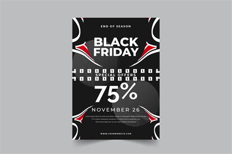 Black Friday Flyer Design Template Graphic by bossofillustrator011 ...