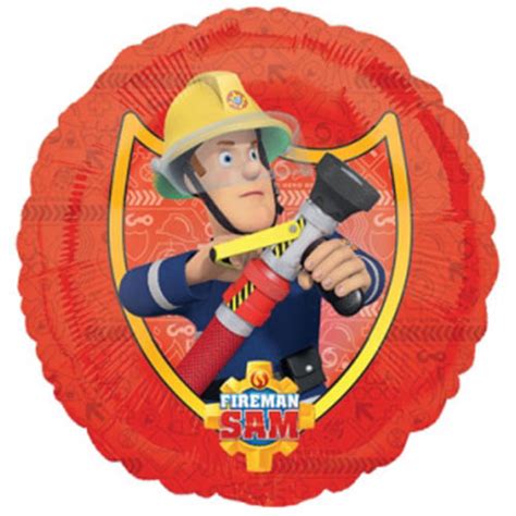 Fireman Sam Foil Cluster Party Blowout Cumbernauld Glasgow