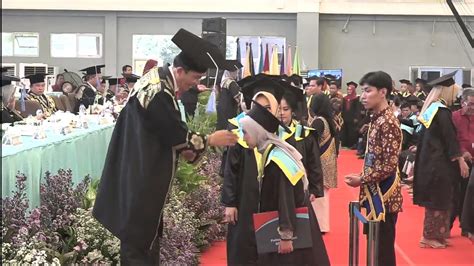 Polsri Gelar Wisuda Ke Begini Pesan Direktur Kepada Wisudawan