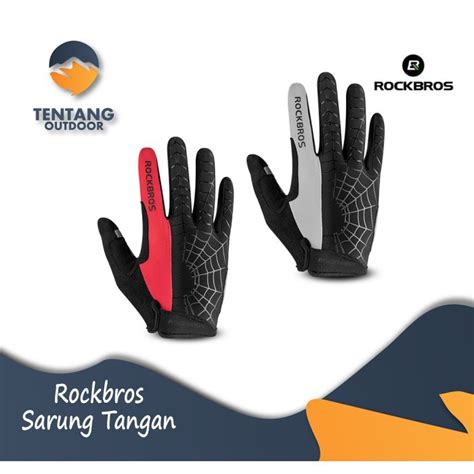 Jual Te Sarung Tangan Sepeda Rockbros S109 Glove Bike Full Finger MTB