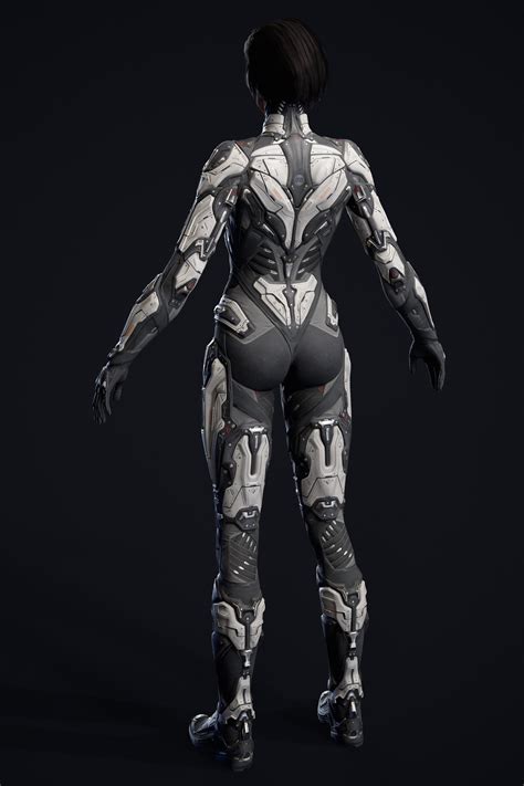 Futuristic Light Armor Female