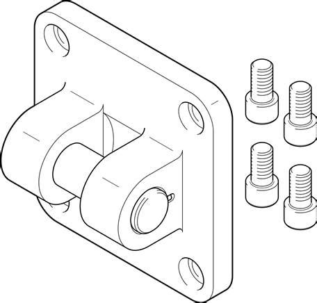 Festo Sng Schwenkflansch Ot Festo Landefeld