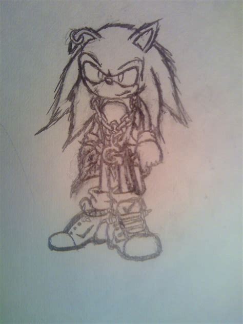 gangsta sonic 2 - Sonic X Fan Art (16374056) - Fanpop