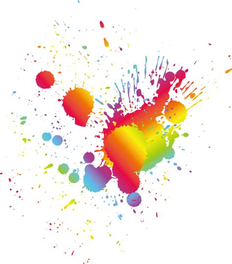 Color Splash Vector Png On