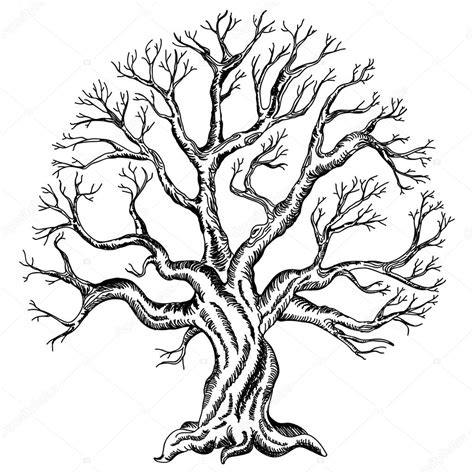 Vector drawing of the tree Stock Vector Image by ©alinabel #67278471