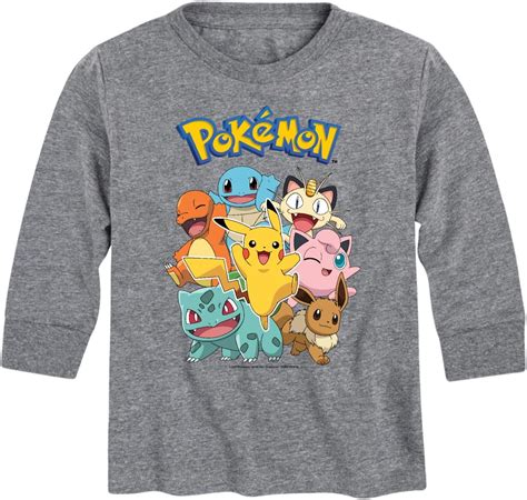 Hybrid Apparel Pokémon Pikachu And Friends Youth Long