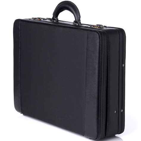 Alpine Swiss Expandable Attache Case Dual Combination Lock Hard Side ...