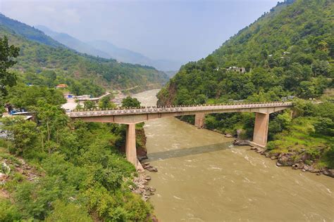 Bridge Over Neelum River At Ghuri Kashmir Paul Snook Flickr