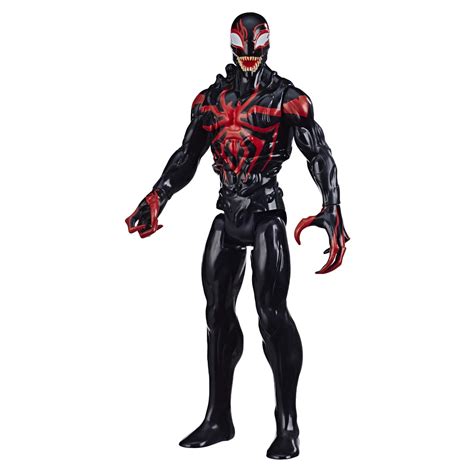 Buy Spider-Man Maximum Venom Titan Hero Miles Morales Action Figure, Inspired By The Marvel ...