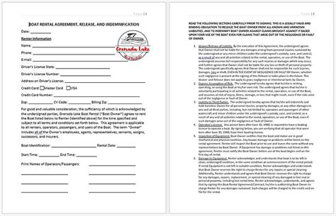 Policies And Forms Grenada Lake Boat Re