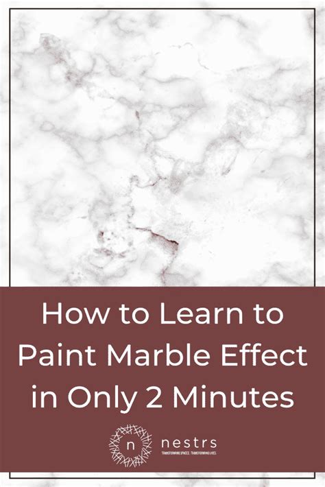 How To Learn To Paint Marble Effect In Only 2 Minutes Nestrs