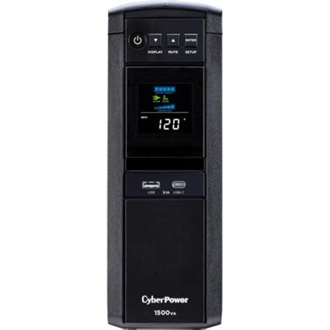 Cyberpower 1500va Sine Wave Battery Back Up System Black