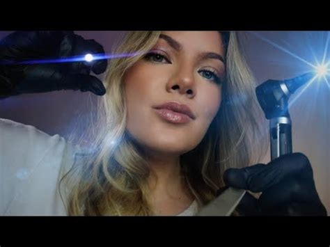 Asmr Pov Night Nurse Checkup Otoscope Ent Ear Eye Exam Treatment