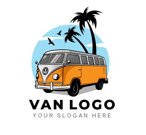 Van Travel Logo & Business Card Template - The Design Love