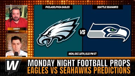 NFL Monday Night Football Prop Picks & Predictions | Eagles vs Seahawks ...