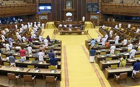 Chaos in Kerala Assembly as Congress Likens Chief Minister Pinarayi ...