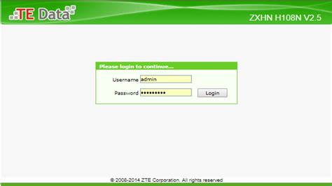 Zte Zxhn H108n Firmware Download Version 8.0 - guidelogistics