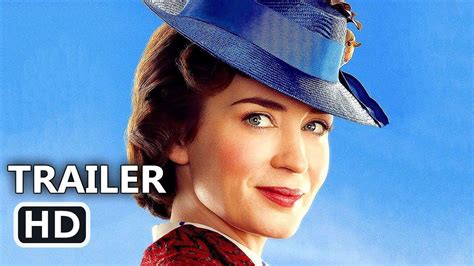 Mary Poppins Returns Official Trailer Tease 2018 Emily Blunt Disney