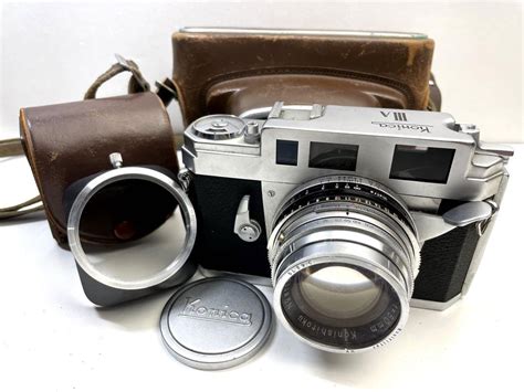 【konicaコニカ】美品稼働品 型konica Ⅲa フィルムカメラ