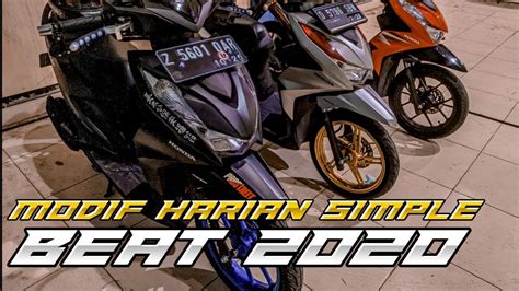 Update Kumpulan Modif Harian Simple Honda Beat Cbs Iss Deluxe