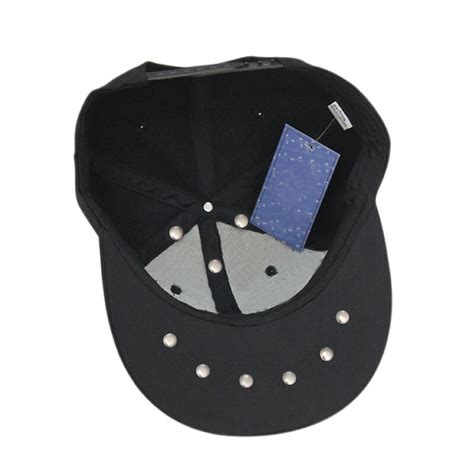 Punk Bullet Design Studded Baseball Cap Gthic
