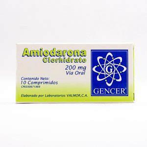 Amiodarona 200 Mg X 10 Comprimidos Farma Prime