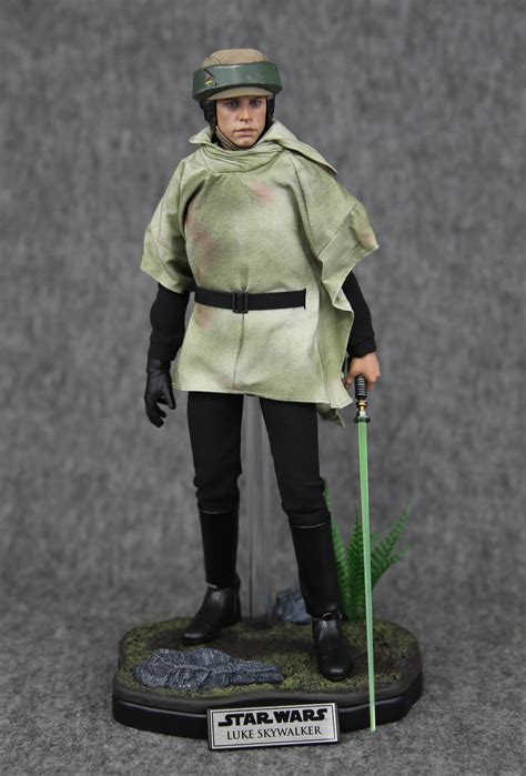 Hot Toys MMS Episode VI ROTJ Luke Skywalker Collectible Figure DELUXE VERSION