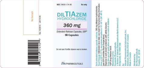 Diltiazem - FDA prescribing information, side effects and uses