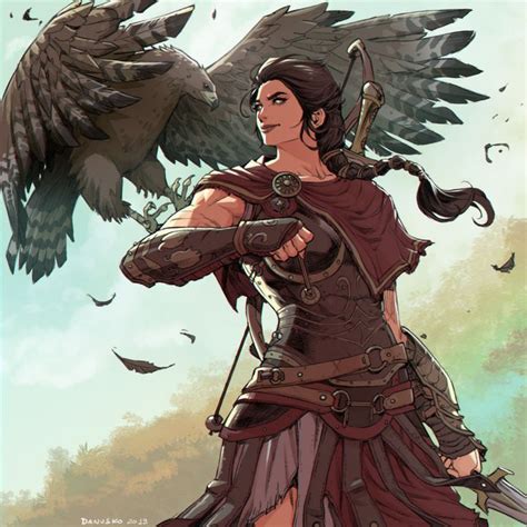 Kassandra Fanart By Danuskoc On Deviantart OdyssÉe Kassandra Fanart By Danusk In 2020