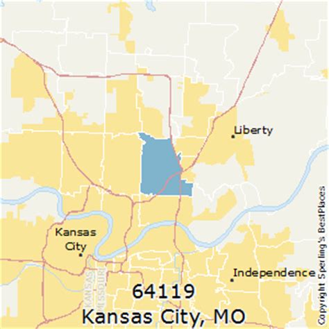 Best Places to Live in Kansas City (zip 64119), Missouri