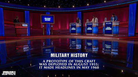 Military History Final Jeopardy Jeopardy Youtube