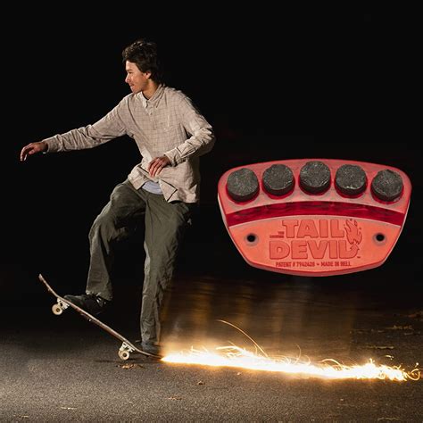 The Tail Devil Adds Sparks To Your Skateboard