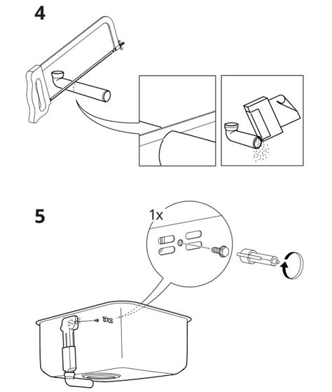 Ikea Lillviken Water Trapstrainer 1 Bowl Installation Guide