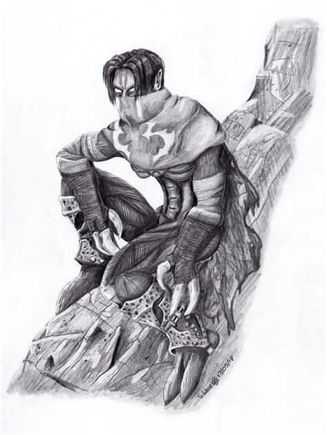 Raziel The Soul Reaver By Glaiceana On DeviantArt Bristol Board