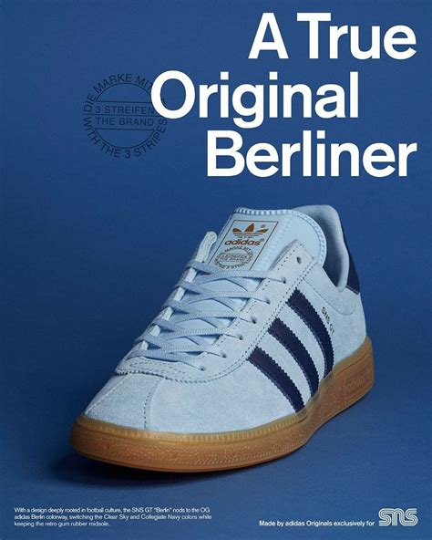 Adidassns Poster Advertising The Gt Berlin Adidas Berlin Adidas Og