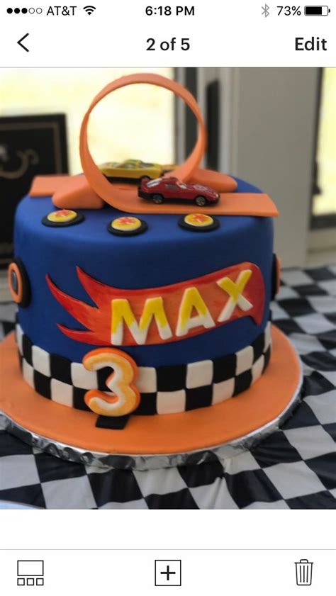 Hot Wheels Cake Topper Hot Wheels Birthday Cake Hot Wheels Birthday Hot Wheels Cake