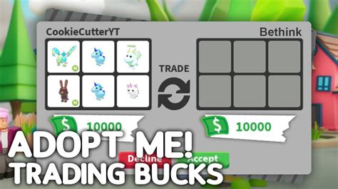 Adopt Me Trading Bucks New Roblox Adopt Me Update Concepts Youtube