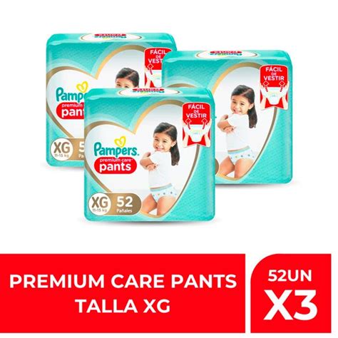 Pack Pa Ales Pampers Pants Premium Care Talla Xg Mifarma