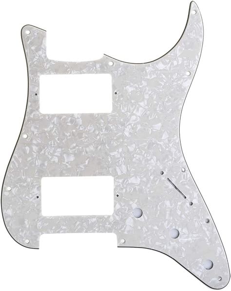 Musiclily Pro 11 Agujeros HH Strat Pickguard Humbucker Golpeador Para