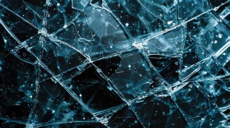 Premium Photo Abstract Broken Glass Overlay Textures Background