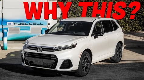 The Hydrogen Powered Honda Cr V E Fcev Seems Like A Waste Of Time The