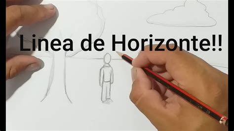 Linea De Horizonte Clase De Dibujo Youtube