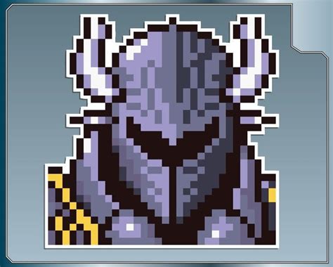 CECIL As Knight Sprite Mugshot From Final Fantasy IV 8 Bit Etsy In